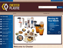 Tablet Screenshot of chesterplastic.com